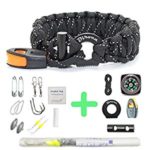  Paracord Bracelet Survival Gear - 550 Premium Reflective Parachute